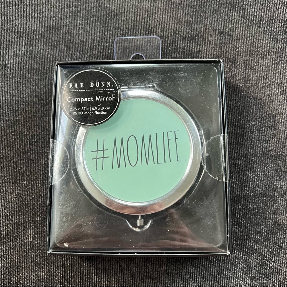 NWT Rae Dunn #Momlife Compact Mirror